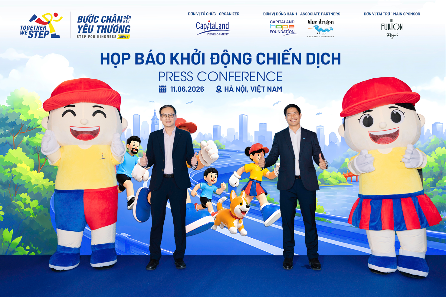 CapitaLand Development launches fourth edition of “Together We Step: Step For Kindness” with US$98,000 commitment to support vulnerable children